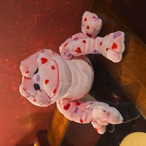 Webkinz Love Frog - Pink & Red - Pre-loved